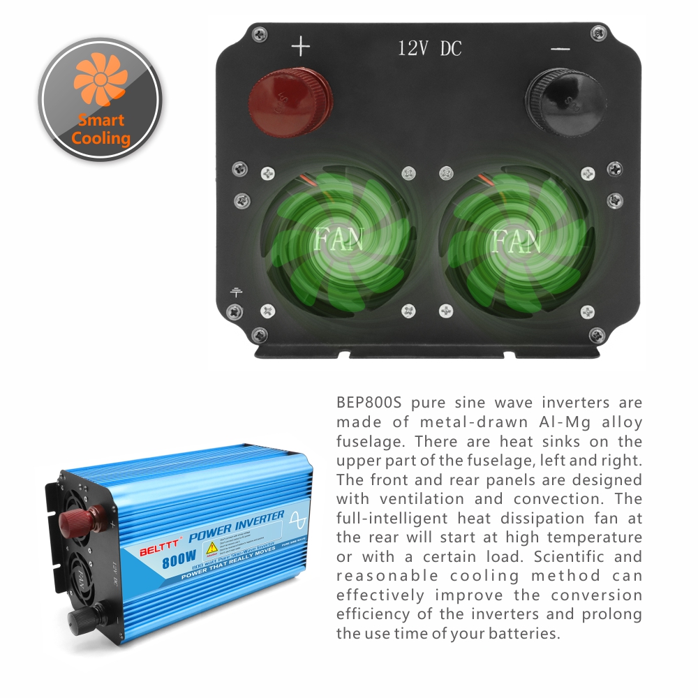 BELTTT 800W pure sine wave inverter